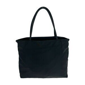 Prada triangular shoulder Tessuto bag nylon logo tote black plate